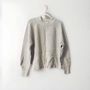 GAP Light Gray Crew Neck Sweater